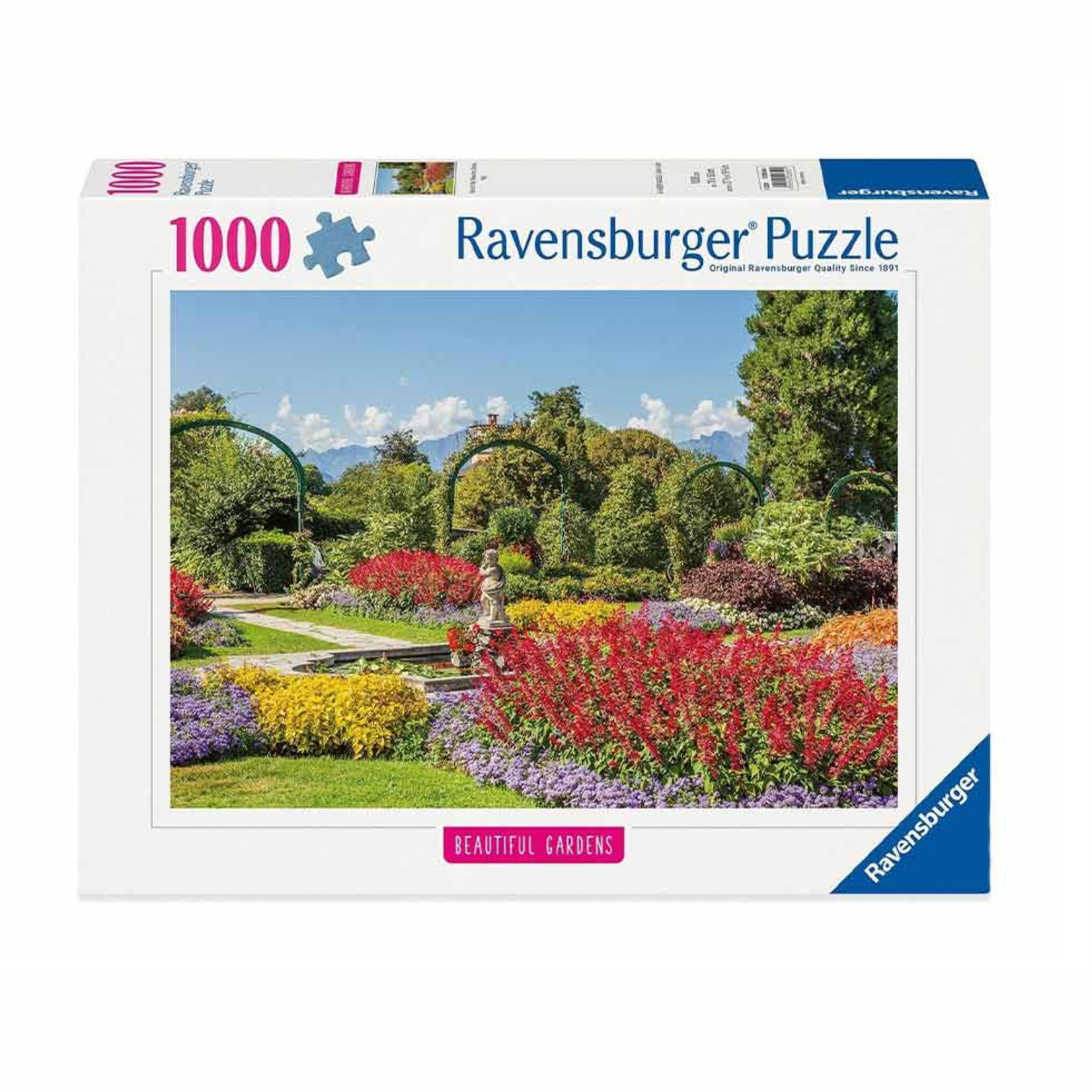 Ravensburger Ravens 1000 - Beautiful Gardens - Le parc de Pallavicino  (Italie)