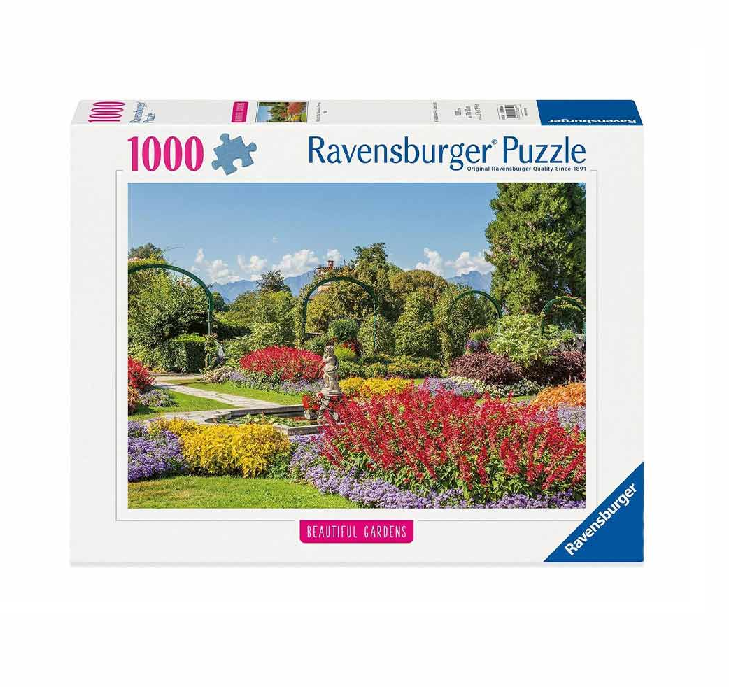 Ravensburger Ravens 1000 - Beautiful Gardens - Le parc de Pallavicino  (Italie)