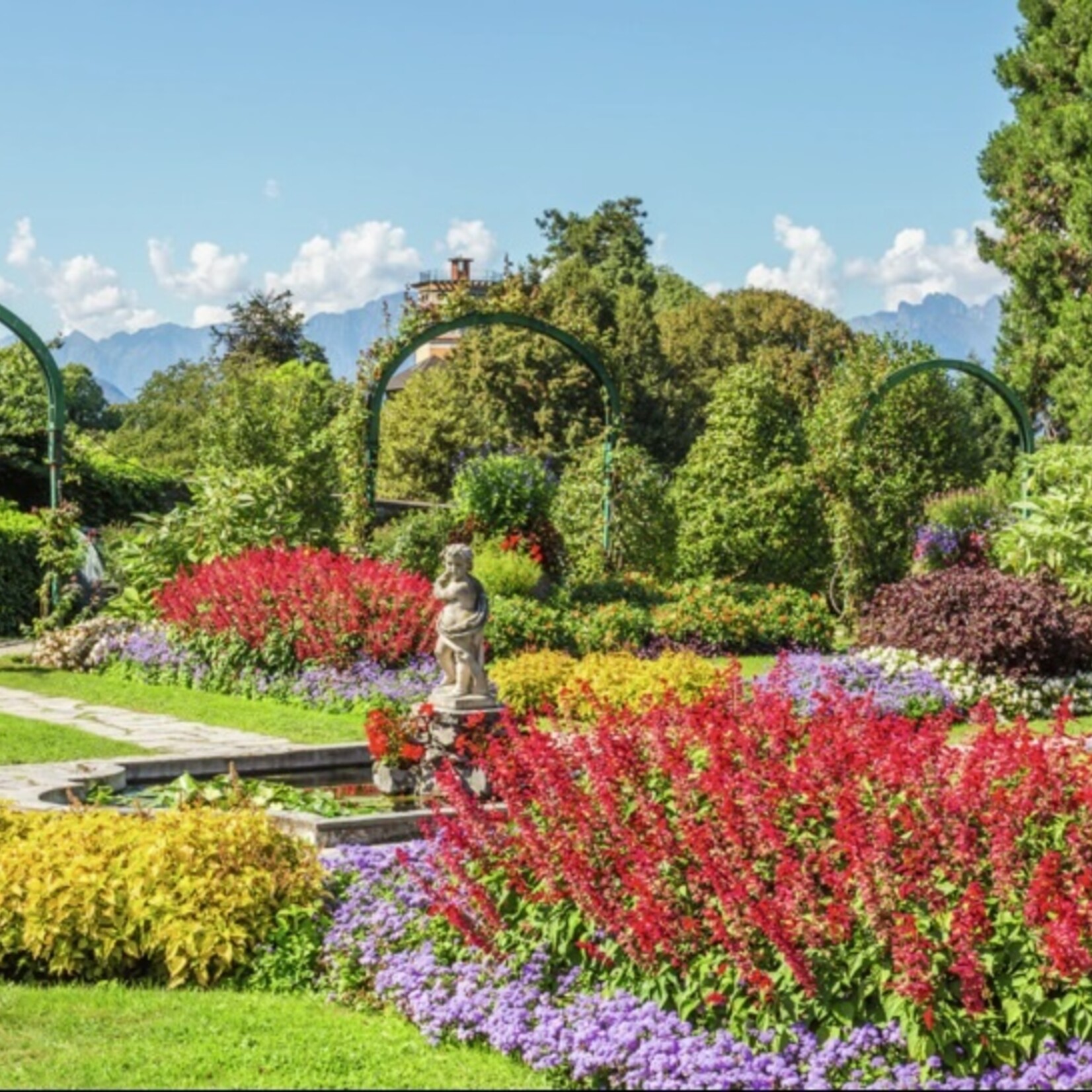 Ravensburger Ravens 1000 - Beautiful Gardens - Le parc de Pallavicino  (Italie)