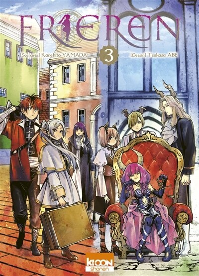 Ki-oon Manga - Frieren Coffret (Tome 01-02-03)