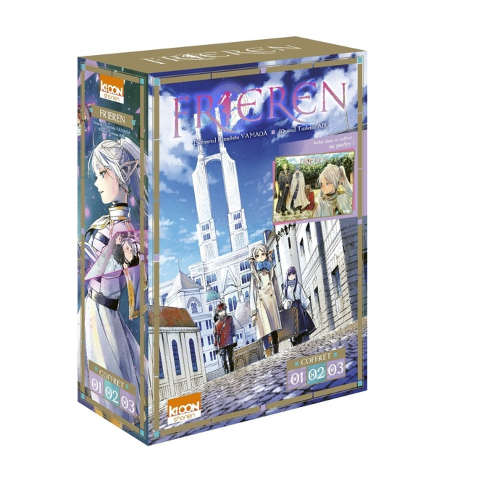 Ki-oon Manga - Frieren Coffret (Tome 01-02-03)
