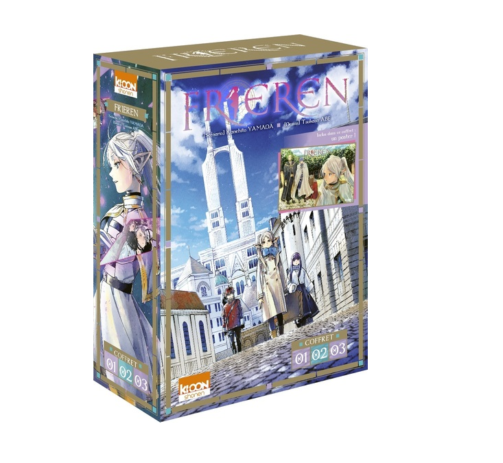 Ki-oon Manga - Frieren Coffret (Tome 01-02-03)
