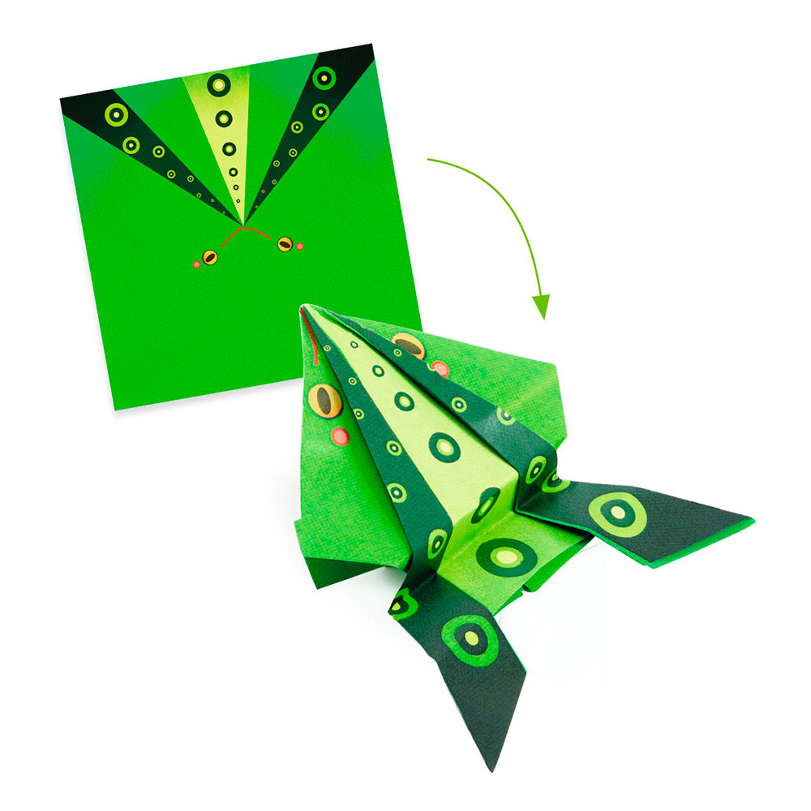 Djeco Djeco - Origami Jump! - Animaux Sauteurs