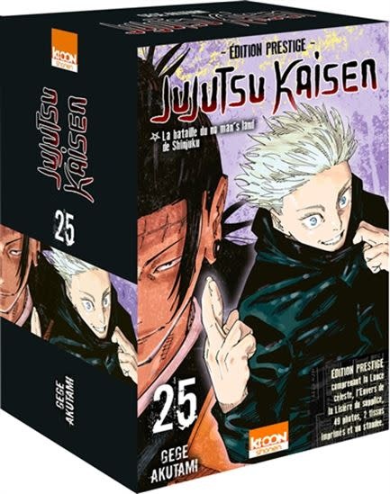 Ki-oon Manga - Jujutsu Kaisen Tome 25 Édition Prestige