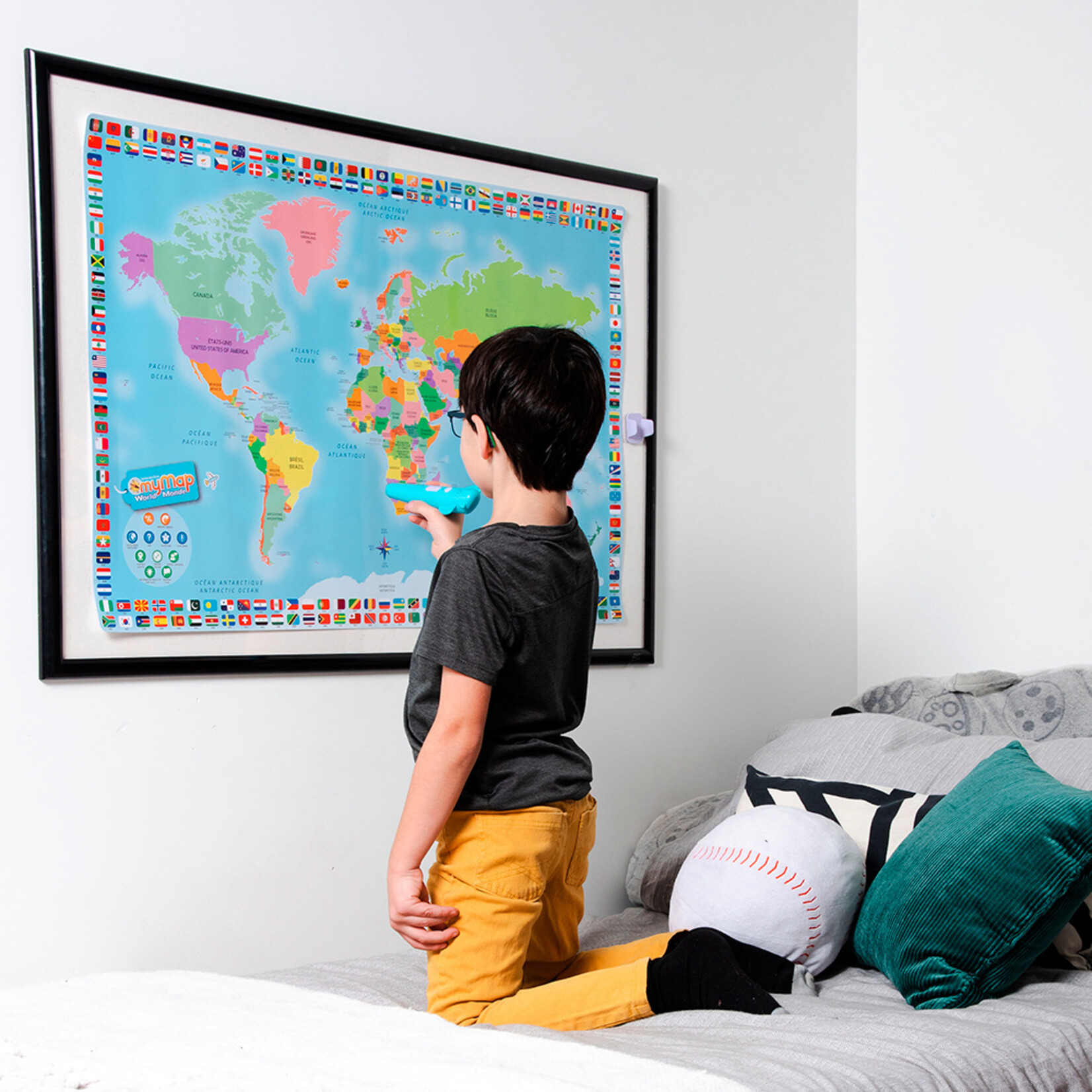 K.I.D. Collection myMap - Carte du monde Interactive