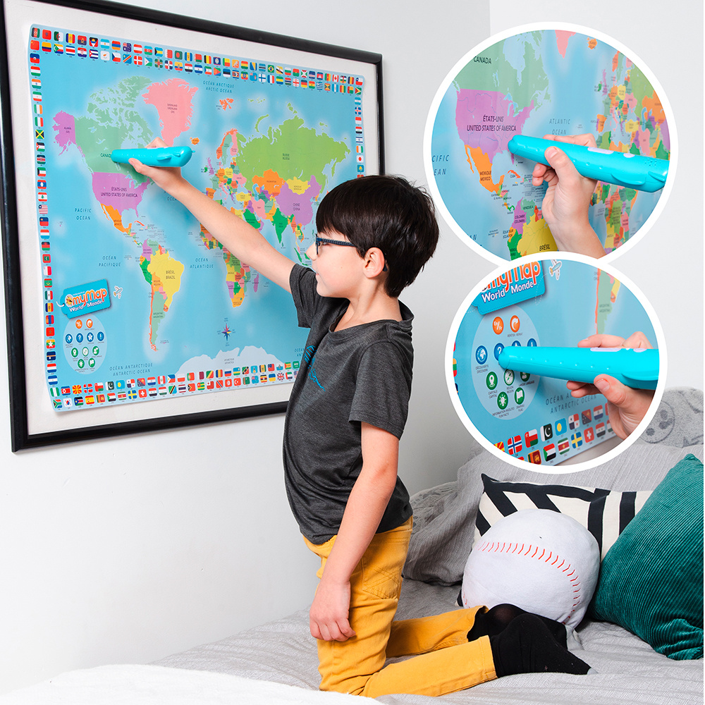 K.I.D. Collection myMap - Carte du monde Interactive