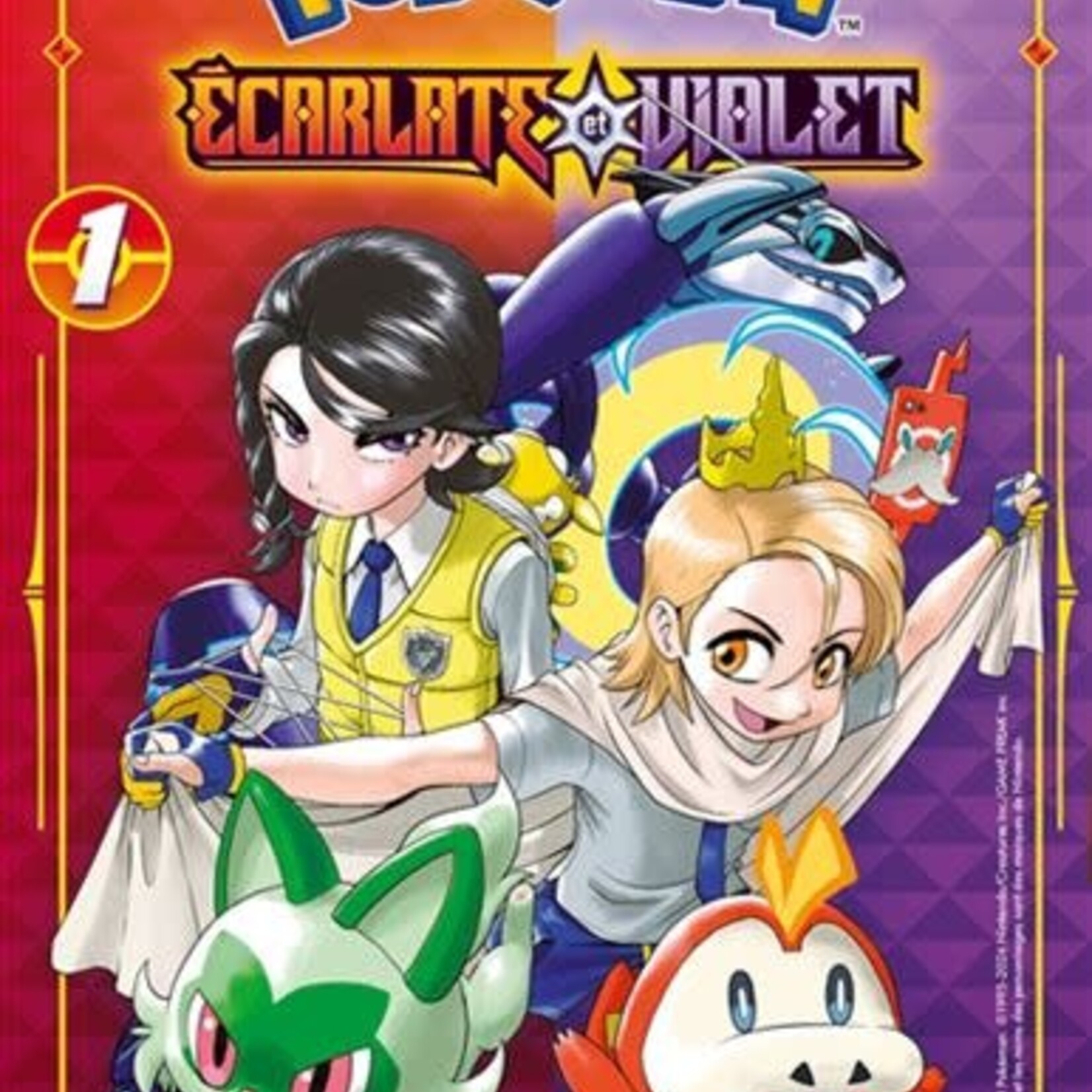 Kurokawa Manga - Pokemon Écarlate et Violet Tome 01