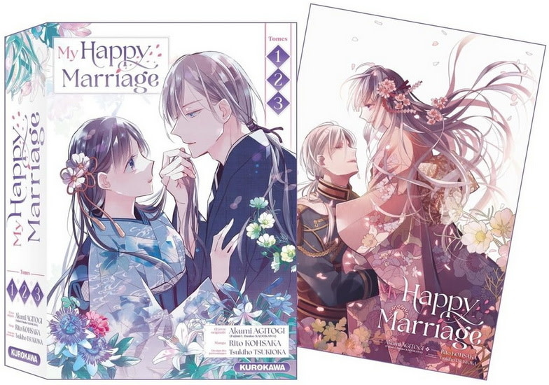 Manga - My happy marriage Tome 01-02-03 - Maitre des Jeux