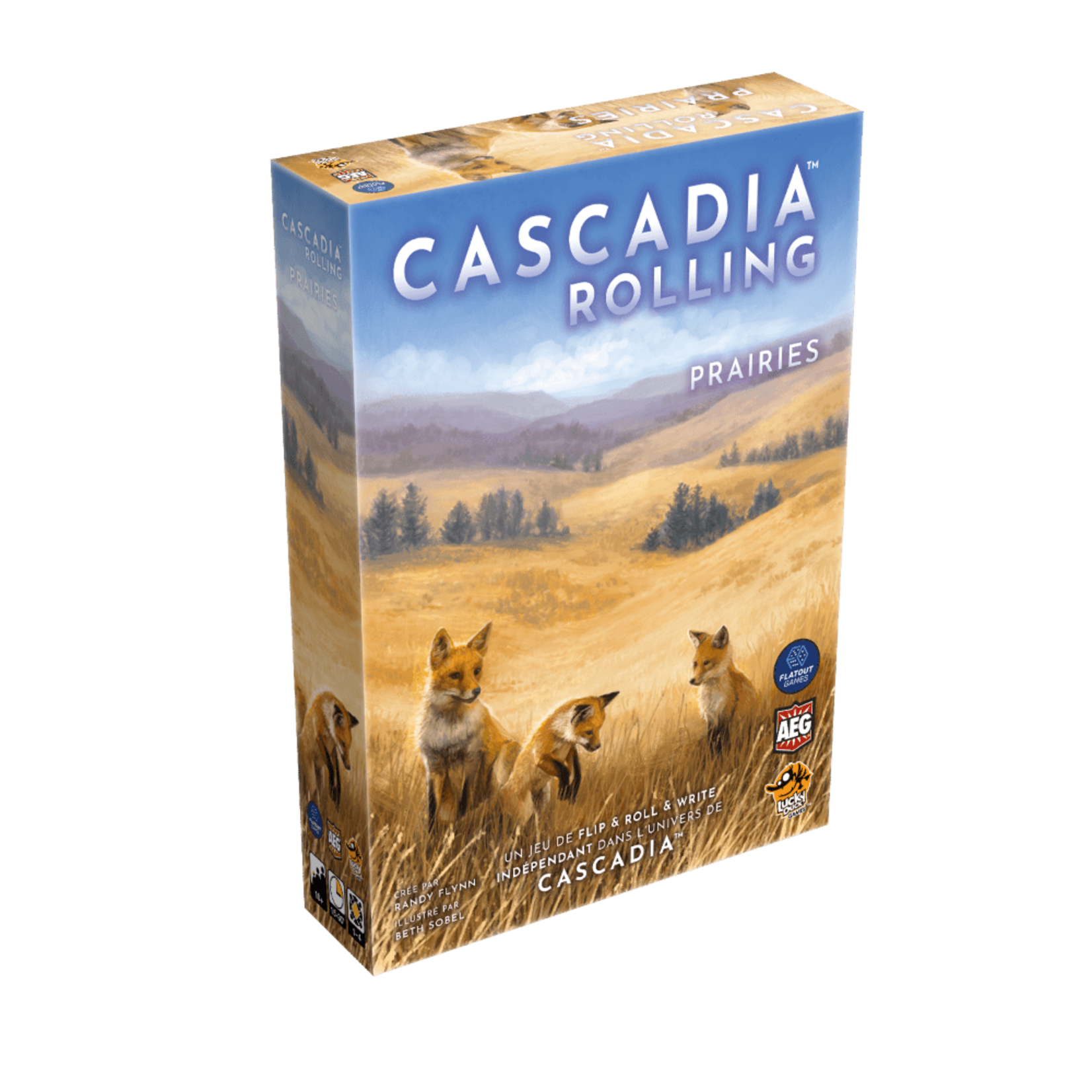 Lucky Duck Games Cascadia Rolling - Prairies
