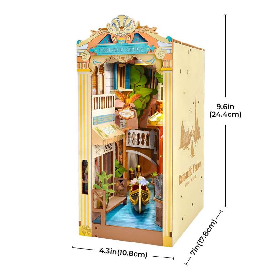 Robotime Rolife - Book nook & Wonderland - Romantic Venice