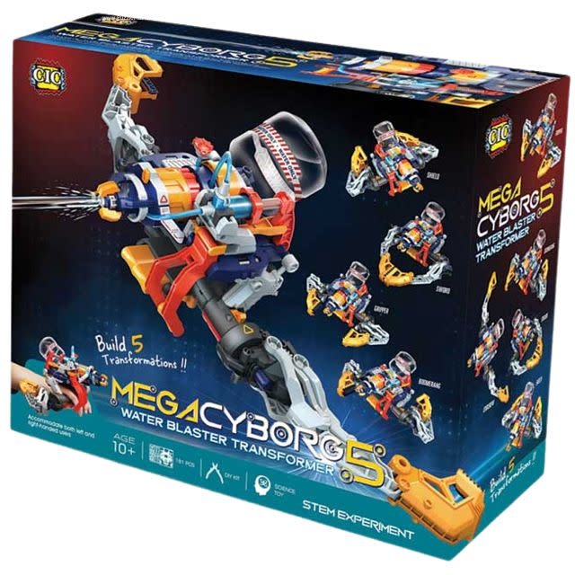 CIC Kits CIC Kits - Mega Cyborg 5 - Pistolet à eau transformer