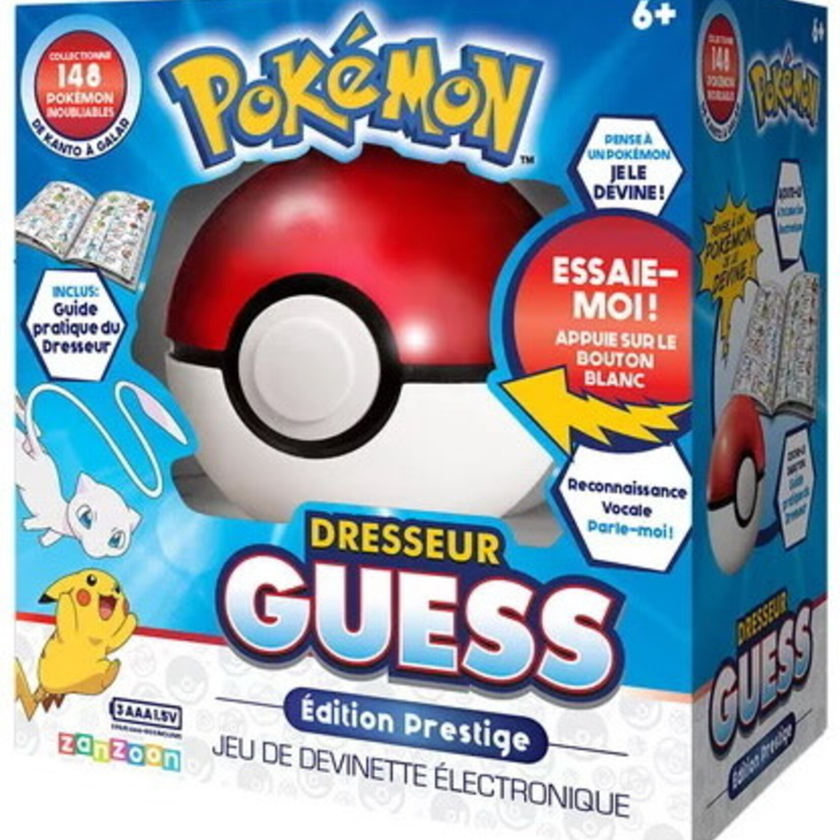 Zanzoon Pokémon - Dresseur Guess - Édition Prestige