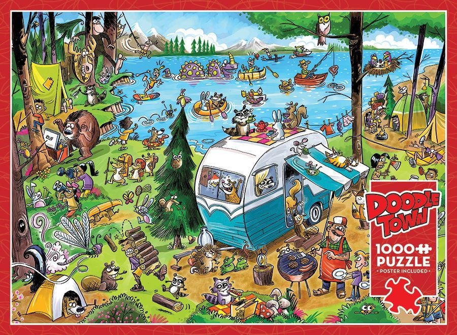 Cobble Hill Cobble Hill 1000 DoodleTown: Call of the Wild