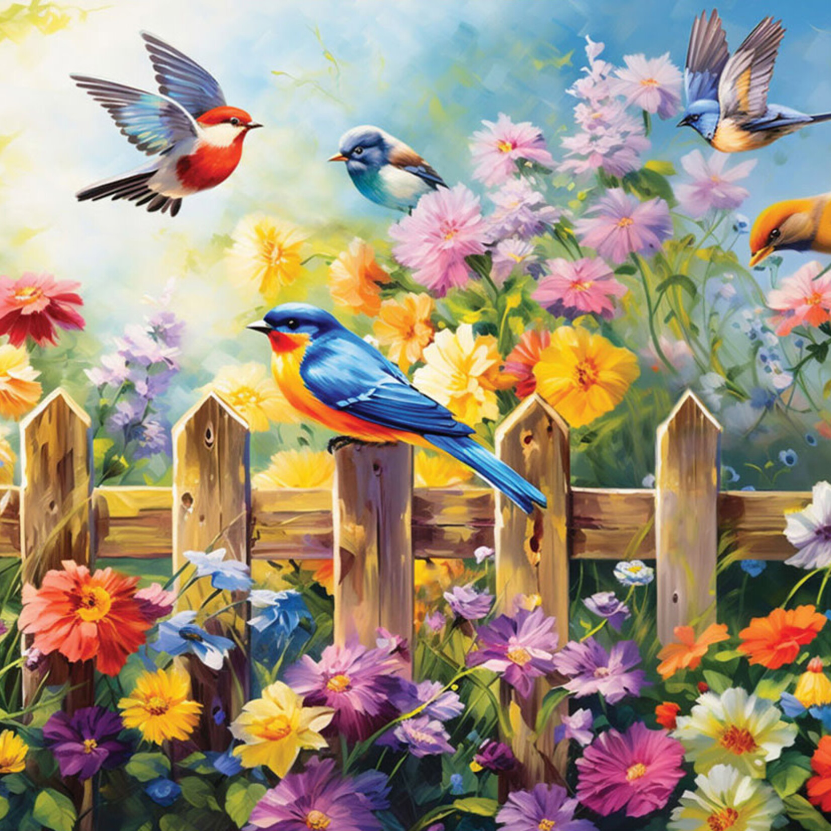 Eurographics Eurographics 24 - Oiseaux de jardin