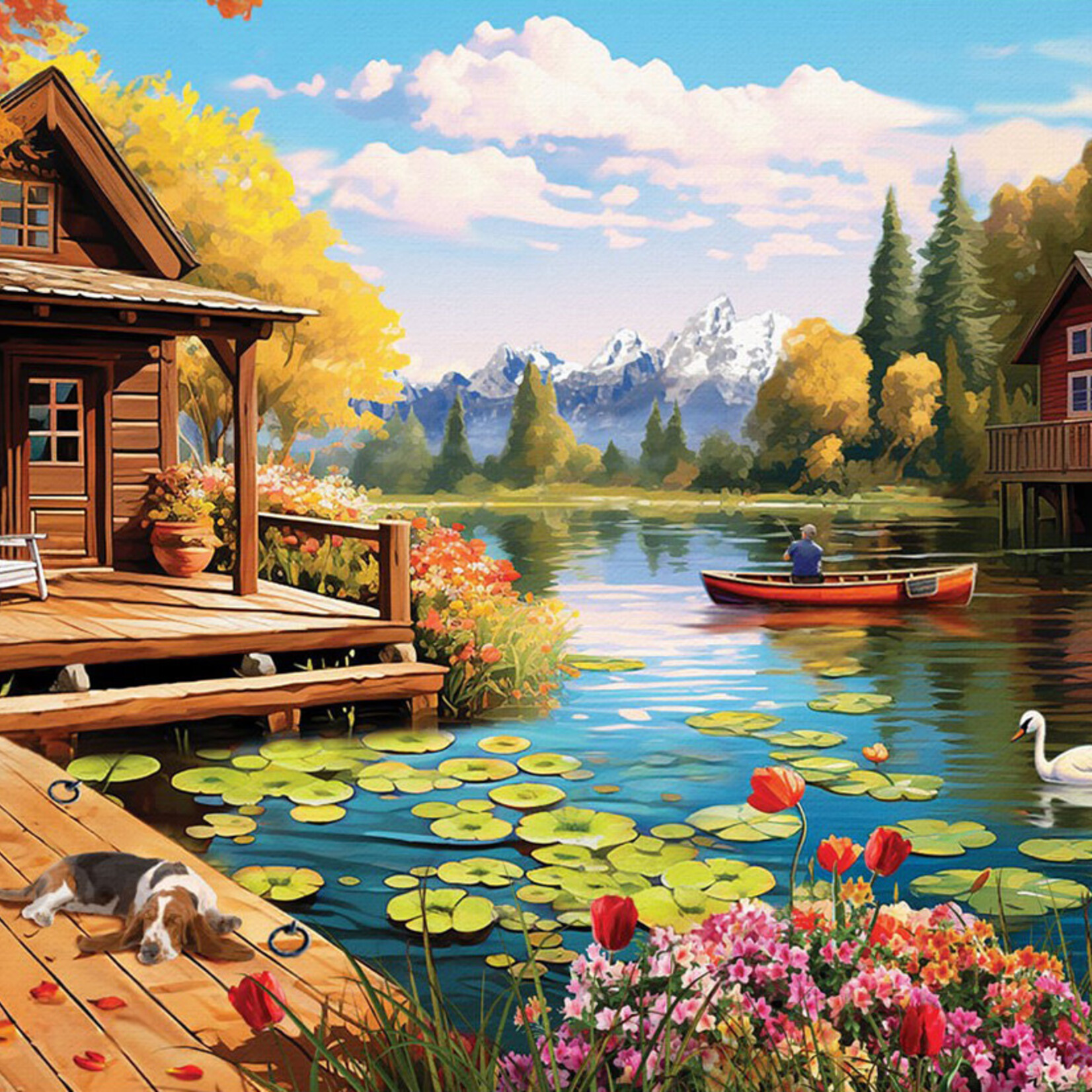 Eurographics Eurographics 24 - Chalet au bord du Lac