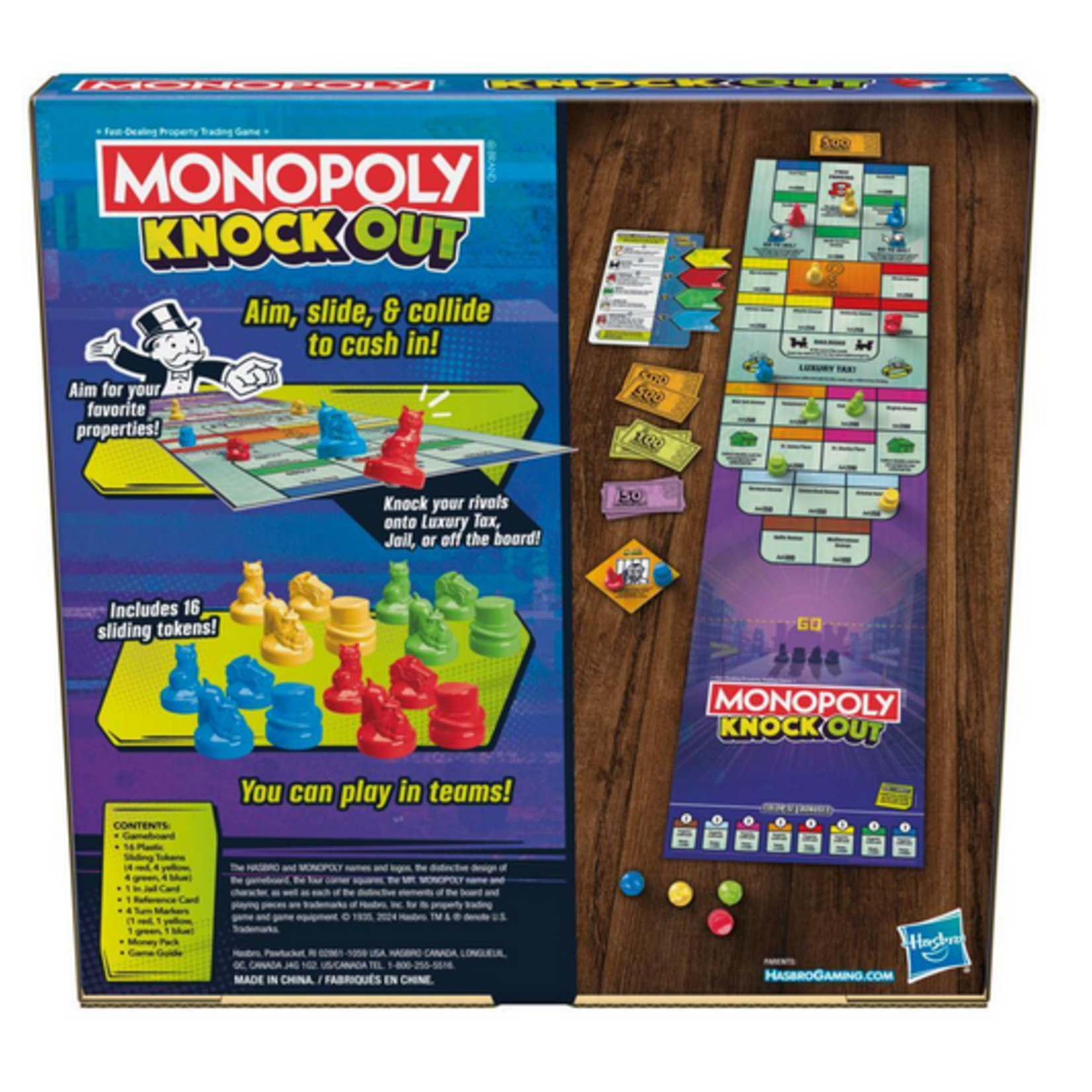 Hasbro Monopoly Knock Out