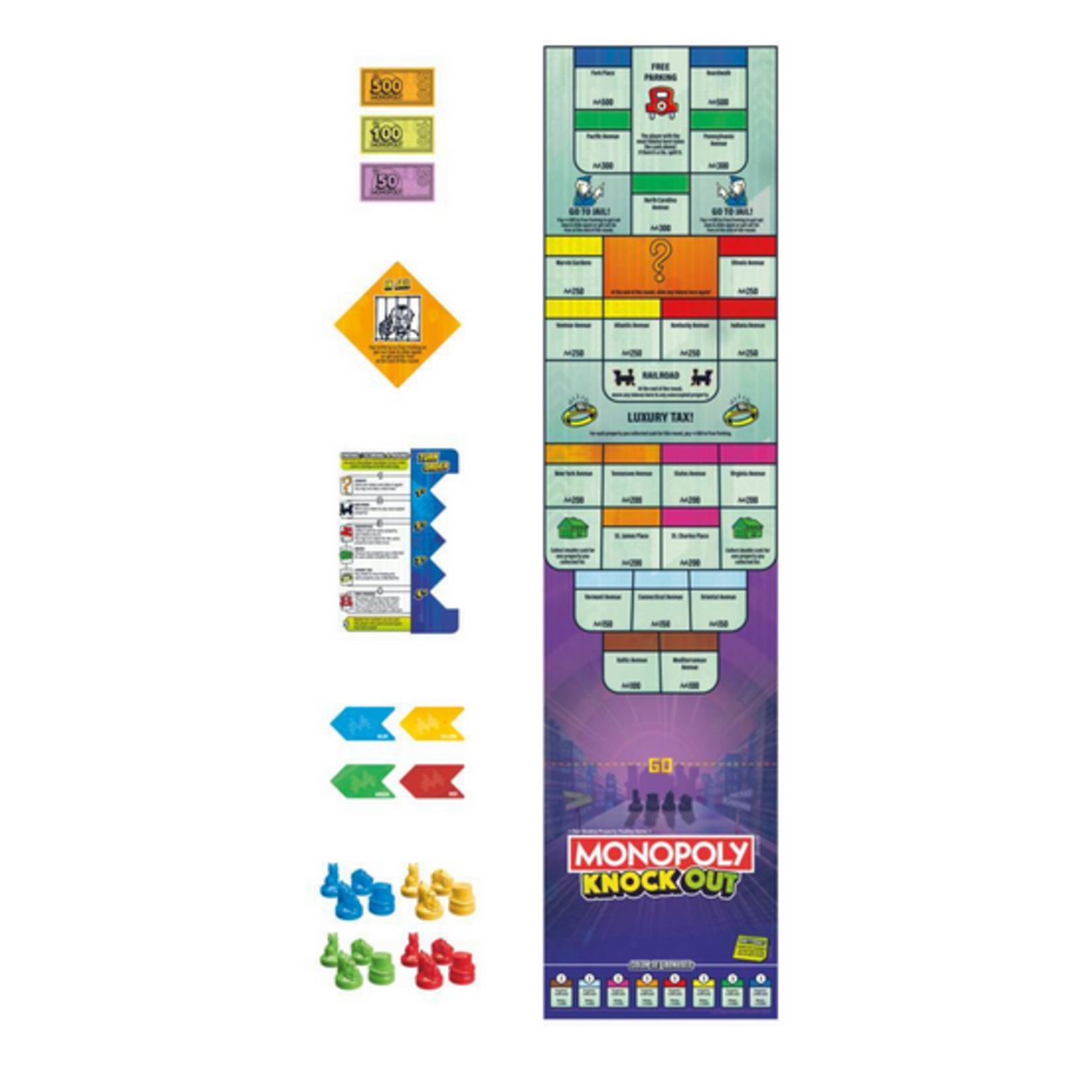 Hasbro Monopoly Knock Out