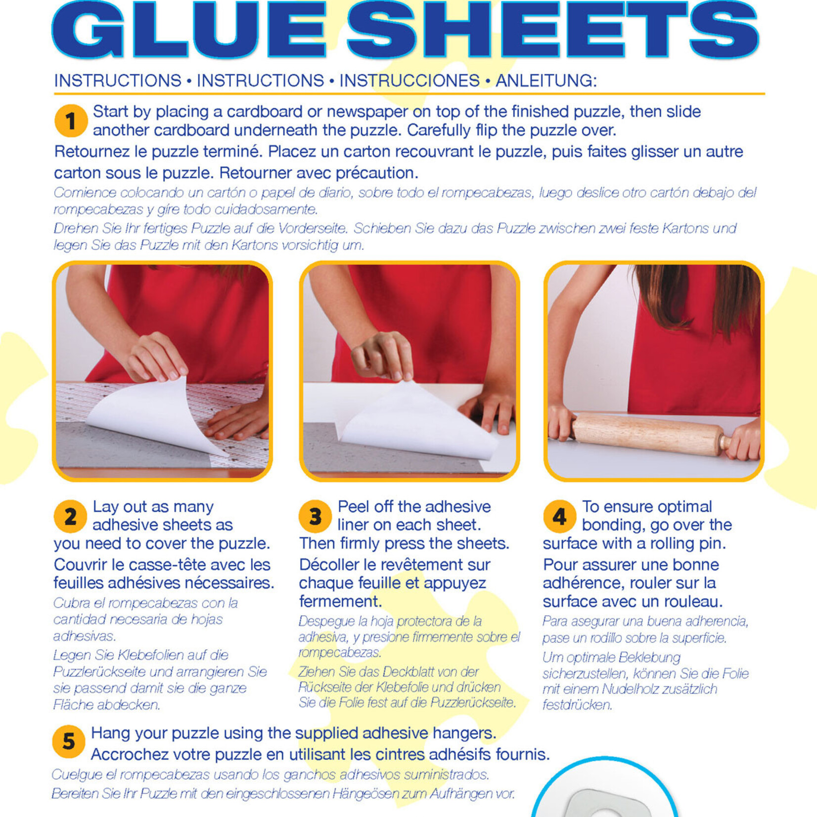Eurographics Smart Puzzle Glue Sheets