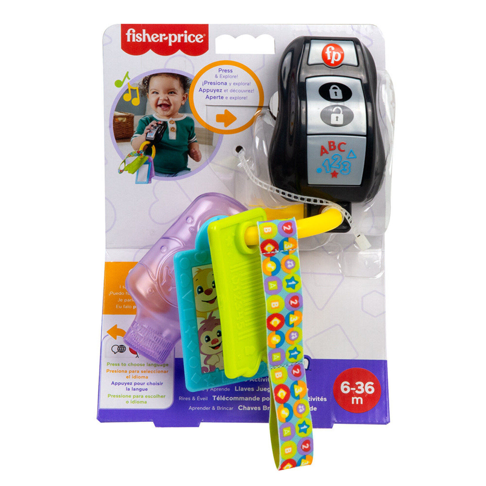 Fisher Price Fisher Price - Télécommande porte-clefs d'activités
