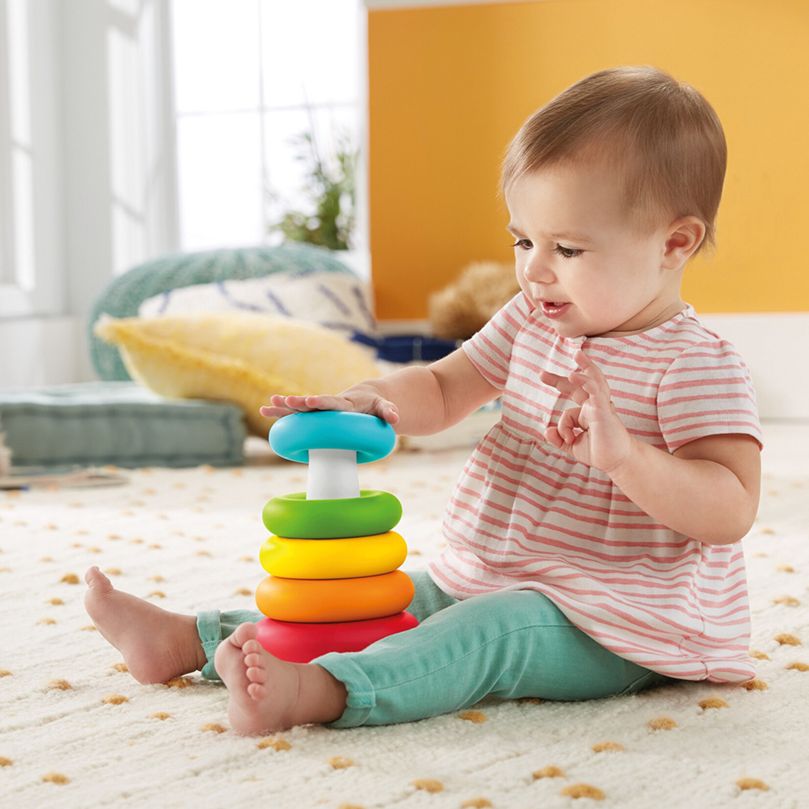 Fisher Price Fisher Price - Pyramide Arc-en-ciel
