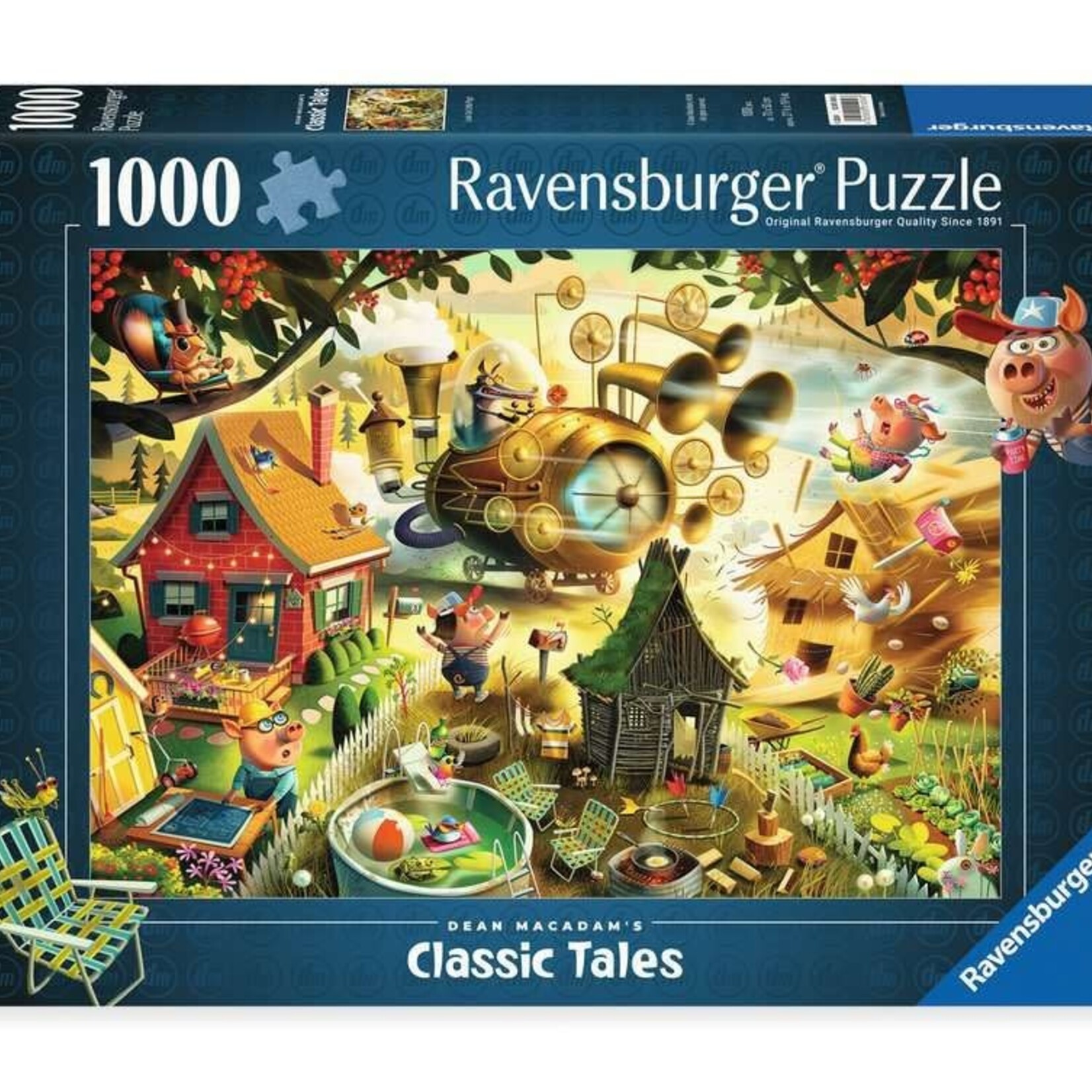 Ravensburger Ravens 1000 Look out little pigs