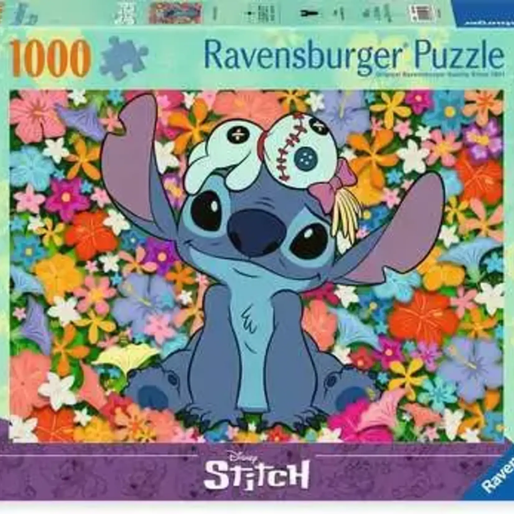Ravensburger Ravens 1000 - Disney Stitch - Stitch and Scrump