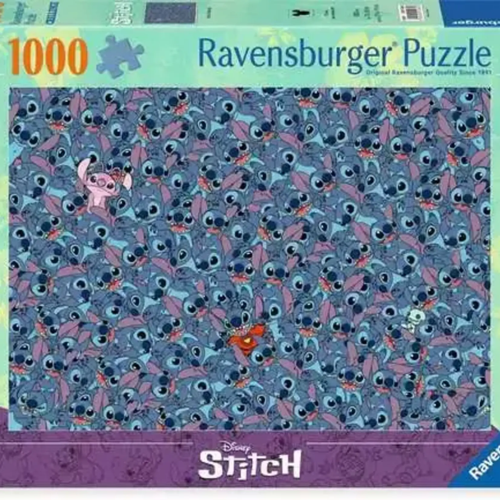 Ravensburger Ravens 1000 - Disney Stitch - Challenge