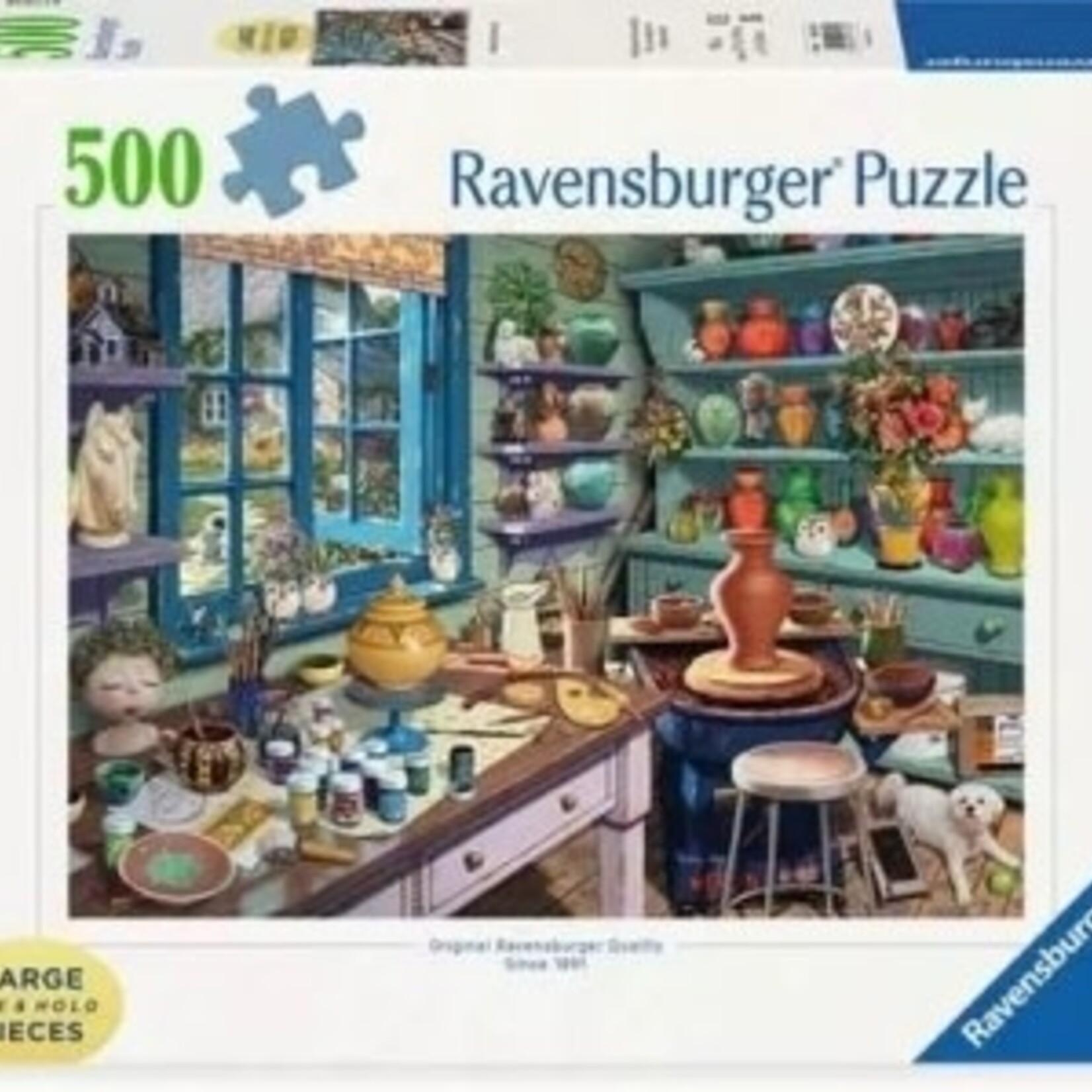 Ravensburger Ravens 500 Large Pottery Studio Sanctuary