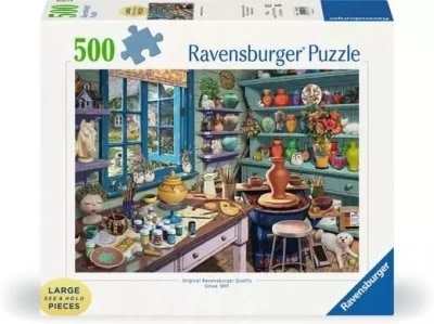 Ravensburger Ravens 500 Large Pottery Studio Sanctuary