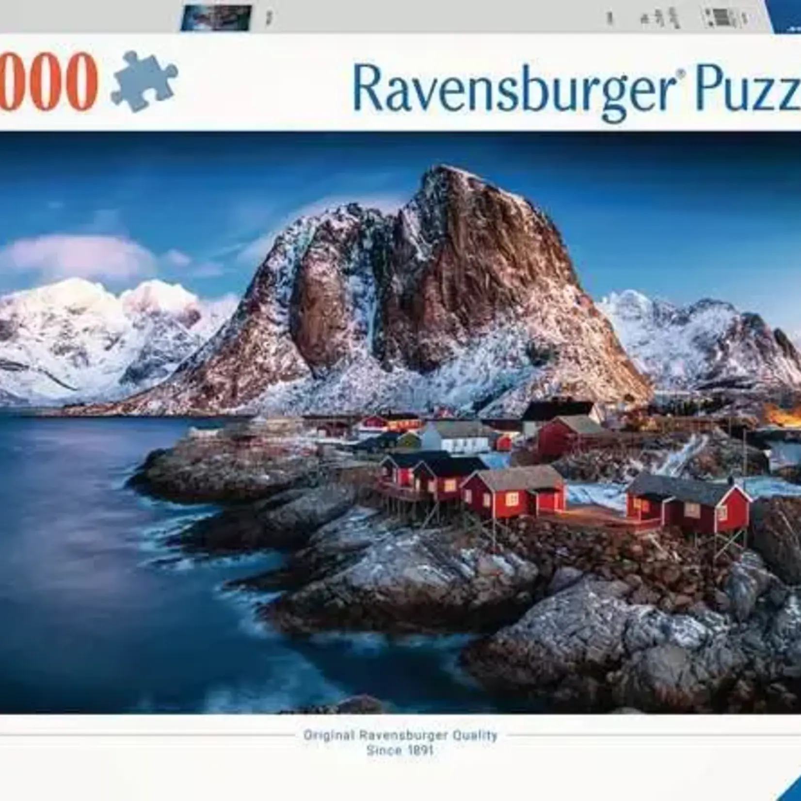 Ravensburger Ravens 3000- Norvège  Hamnoy