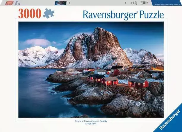 Ravensburger Ravens 3000- Norvège  Hamnoy