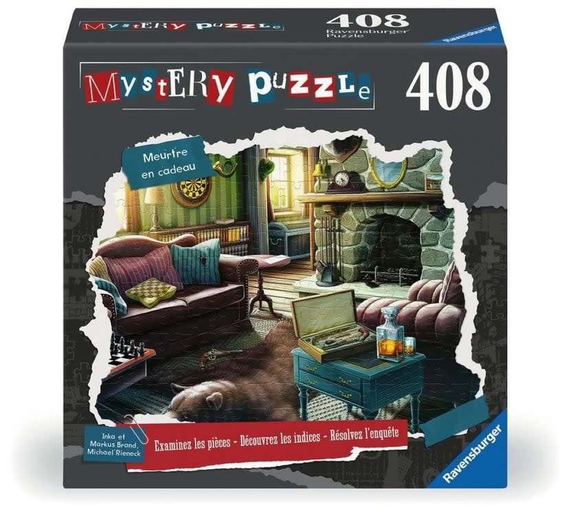 Ravensburger Ravens 408 Mystery Puzzle Meurtre en cadeau