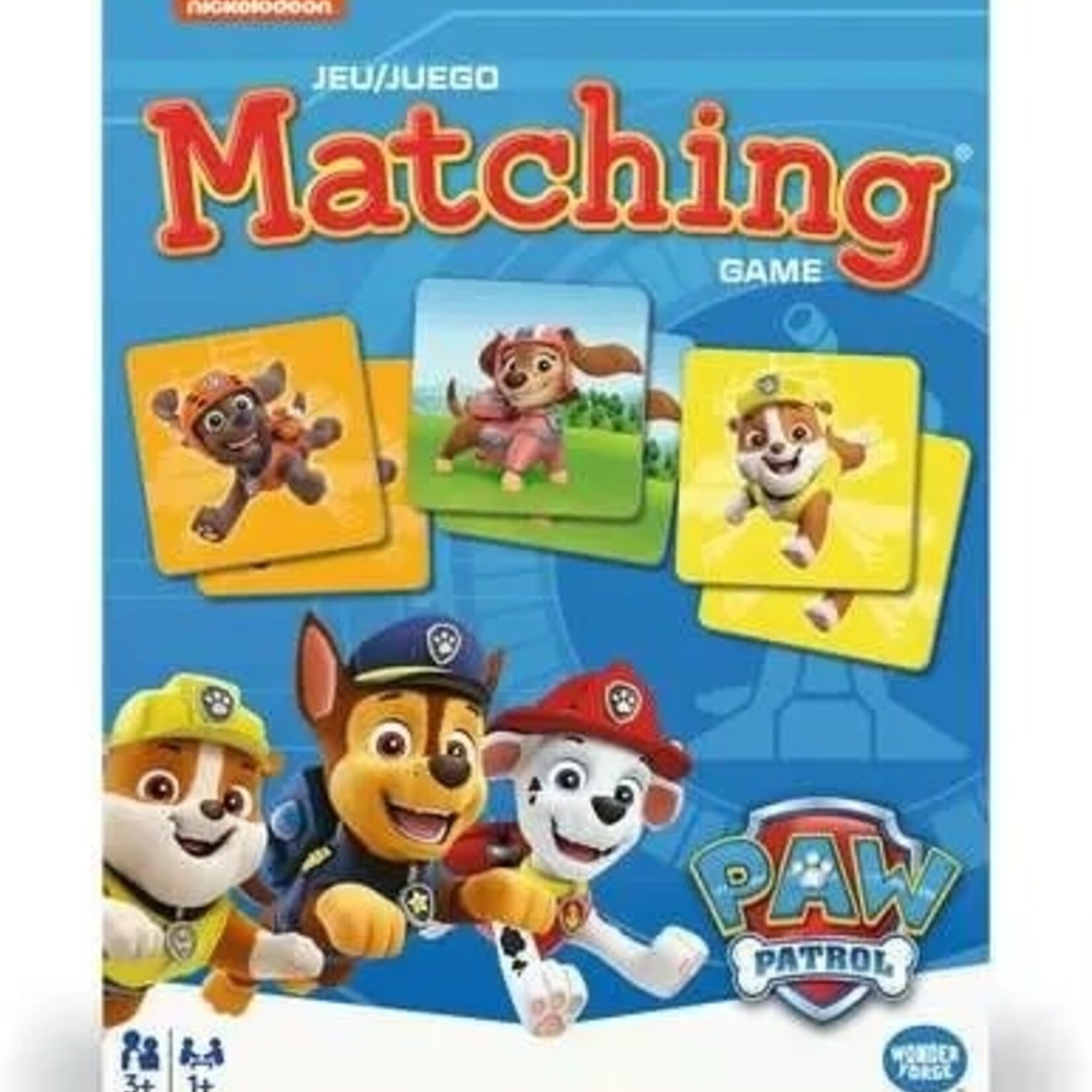 Wonder Forge Jeu Matching Game Paw Patrol