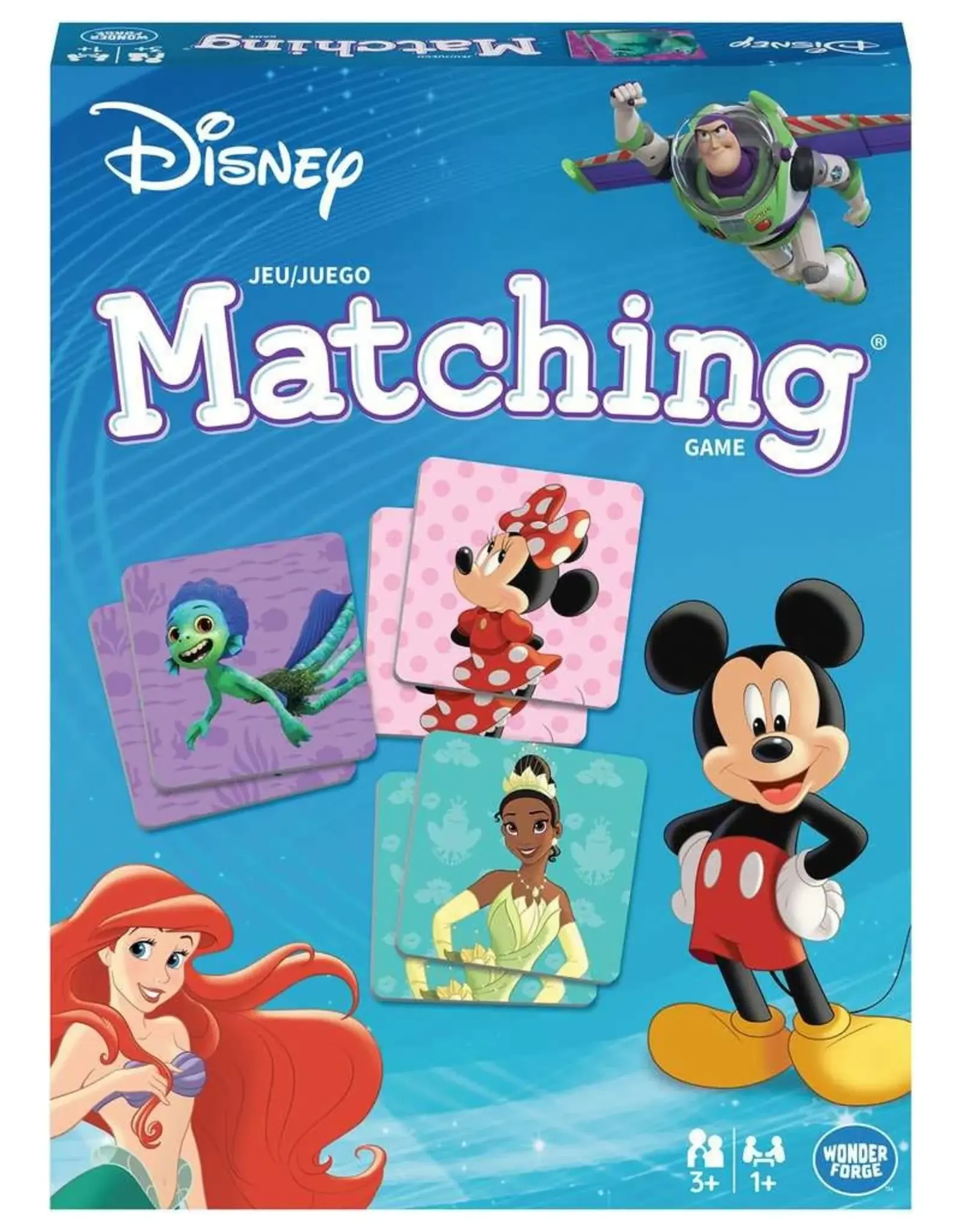 Wonder Forge Disney Jeu Matching Game Disney