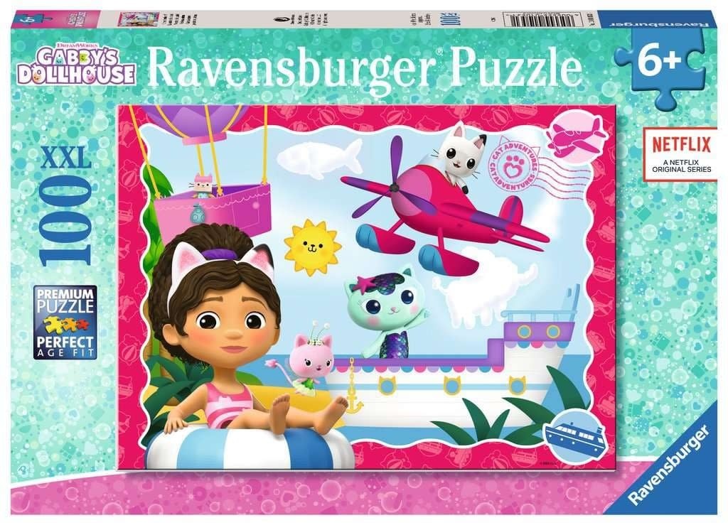 Ravensburger Ravens 100XXL Gabby's Dollhouse - L'aventure des chats!