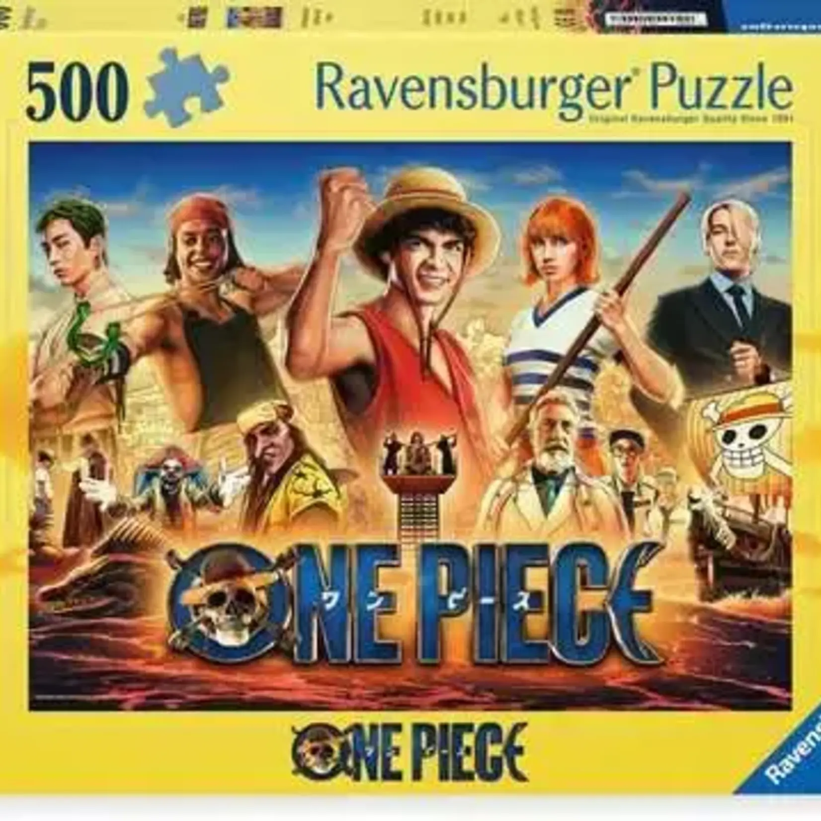 Ravensburger Ravens 500 - Netflix - One Piece - The adventure of the Straw Hat Pirates