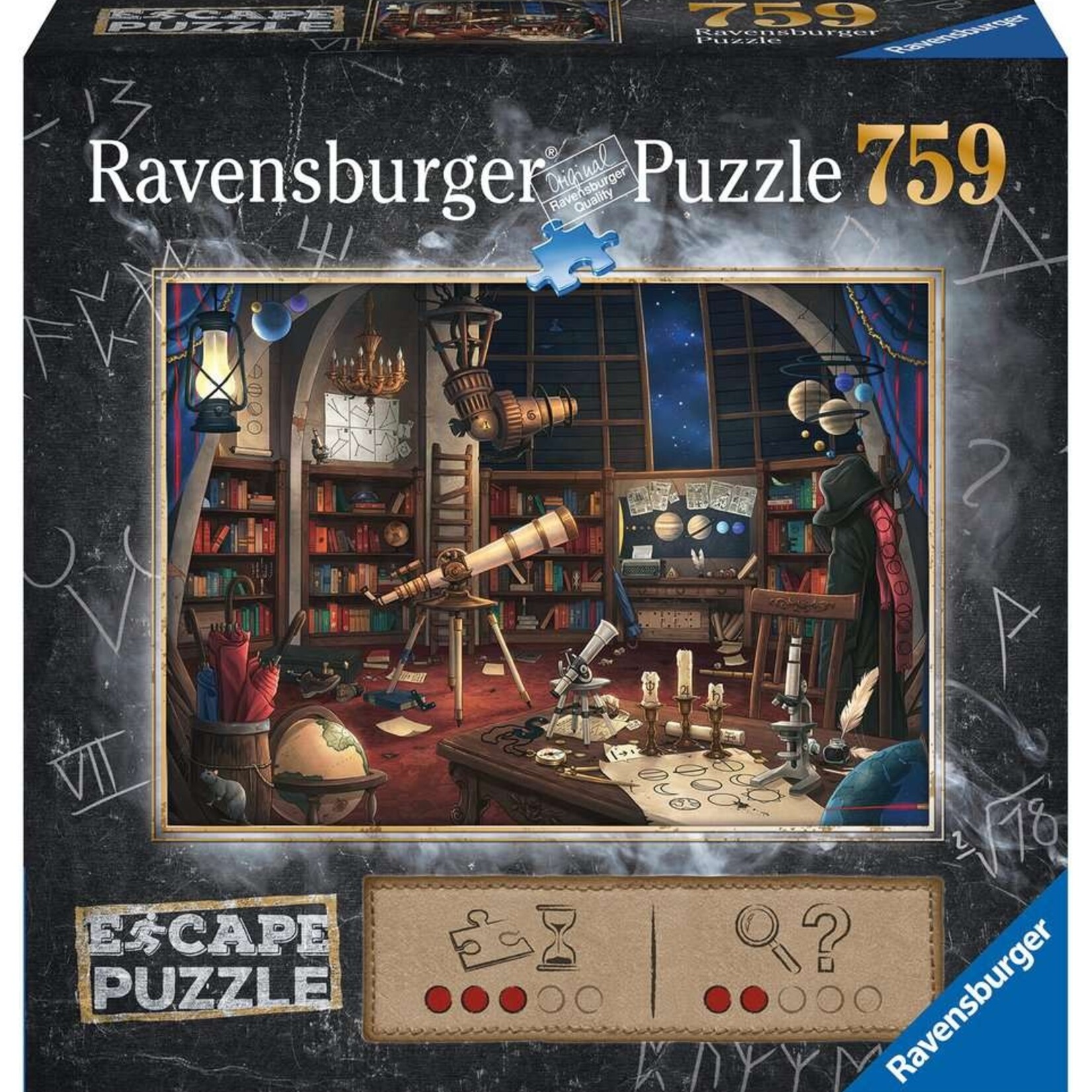 Ravensburger Ravens 759 - Escape Puzzle l''observatoire