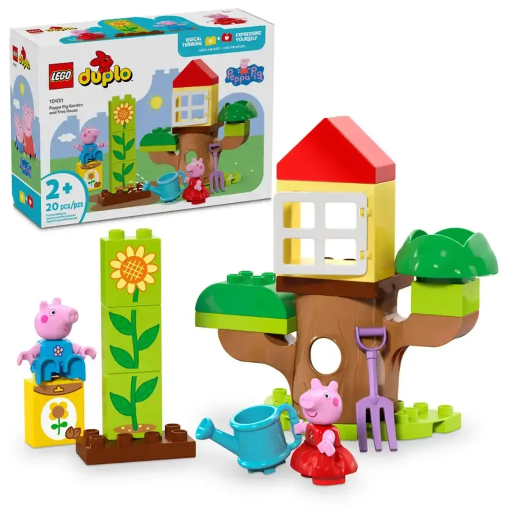 Lego Lego 10431 Peppa Pig - Le jardin et la cabane dans l’arbre de Peppa Cochon