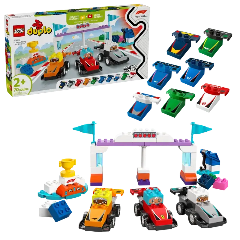 Lego Lego 10445 Duplo - Les voitures de course et les pilotes d’écurie de F1®