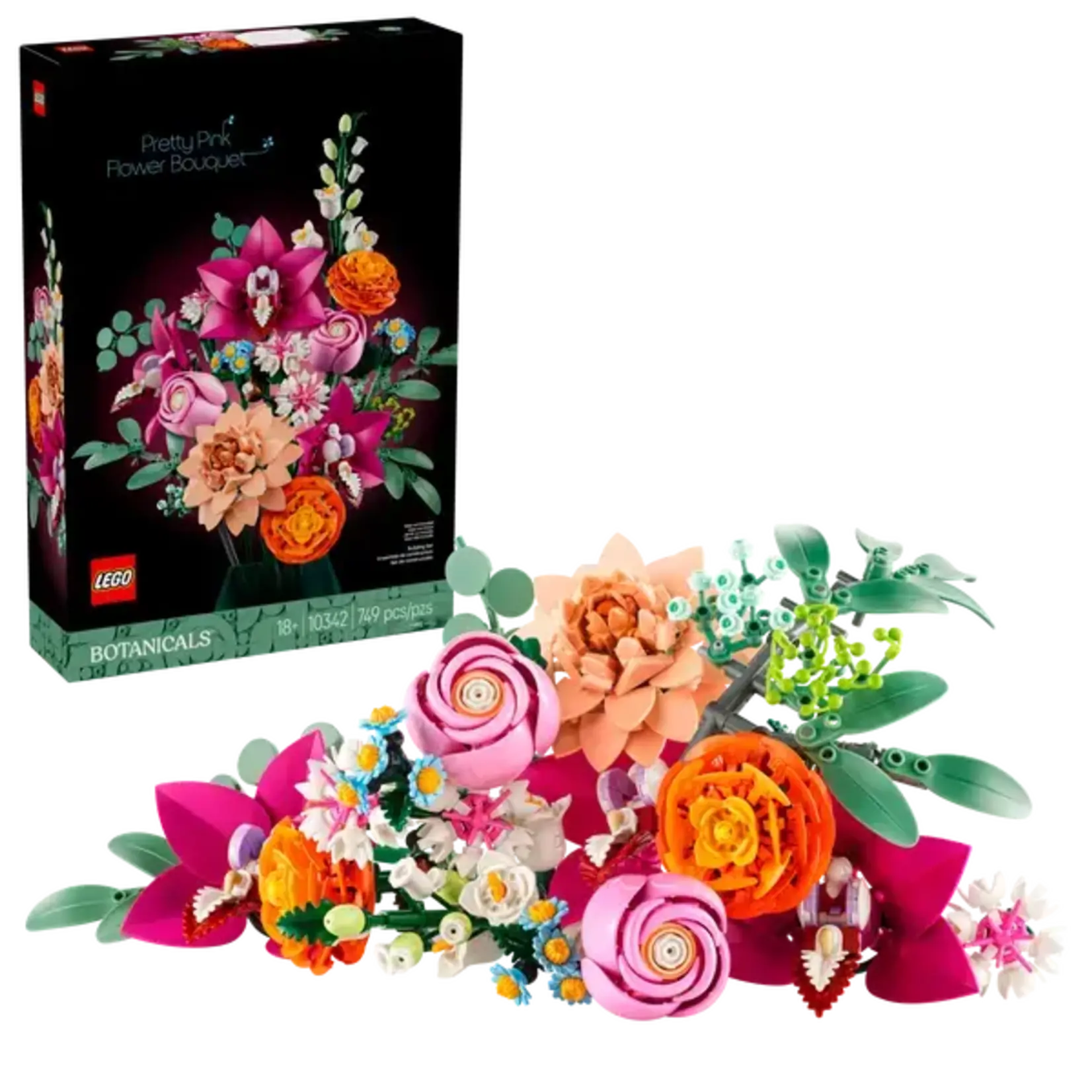 Lego Lego 10342 Botanicals - Le joli bouquet de fleurs roses