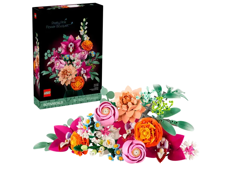 Lego Lego 10342 Botanicals - Le joli bouquet de fleurs roses