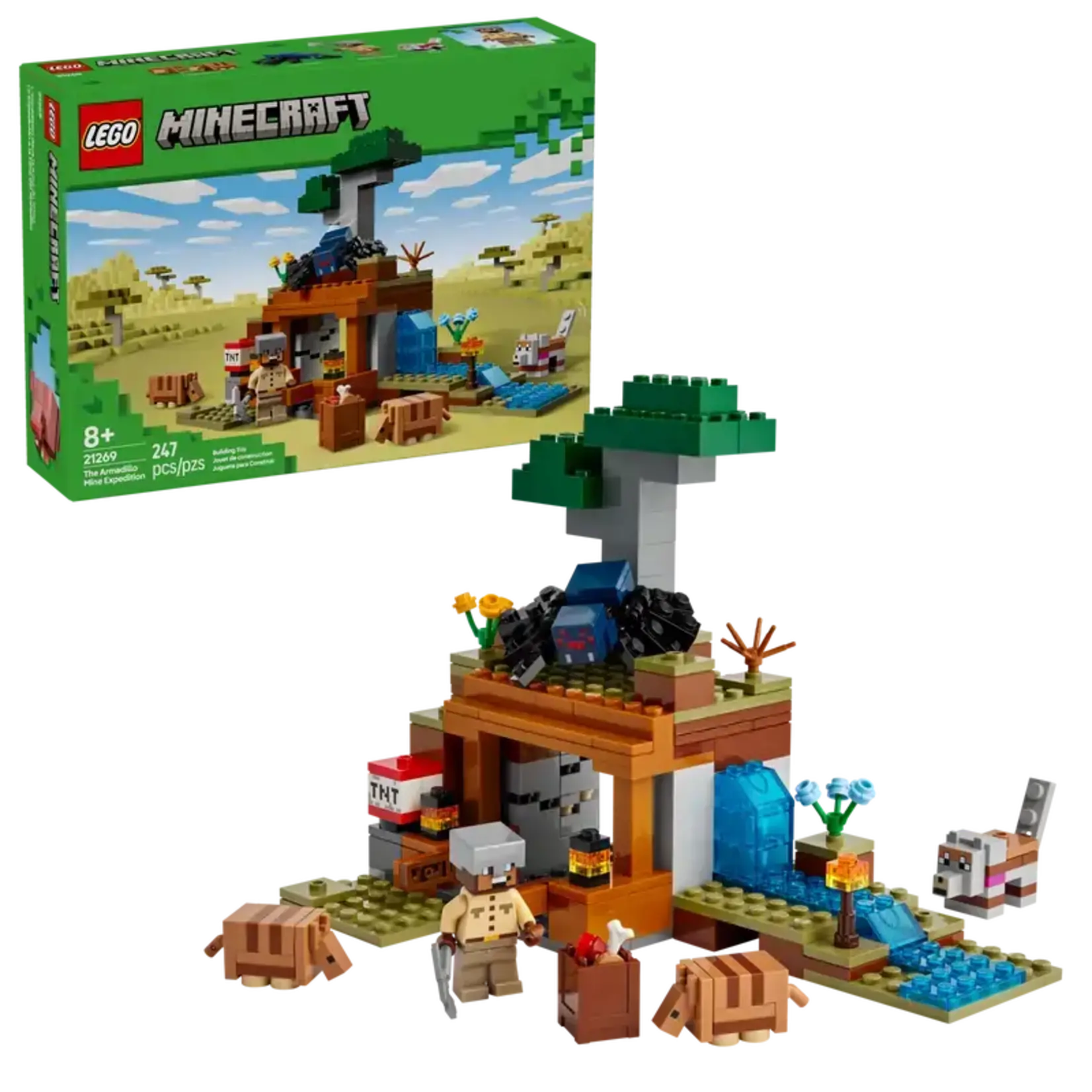 Lego Lego 21269 Minecraft - L’expédition dans la mine du tatou