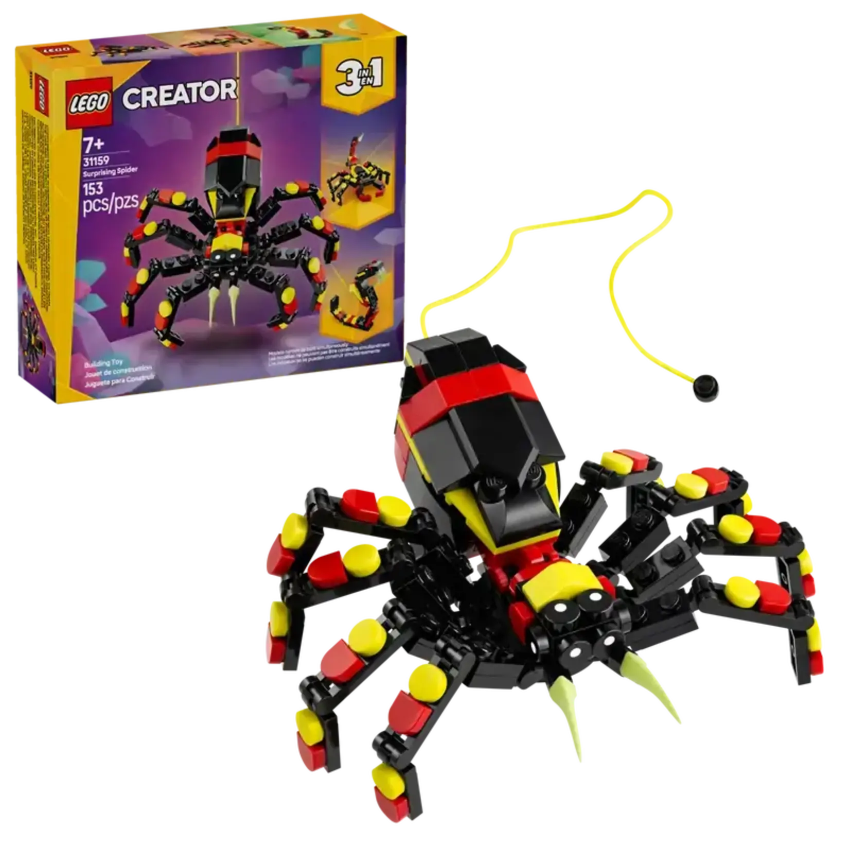 Lego Lego 31159 Creator - l’araignée étonnante