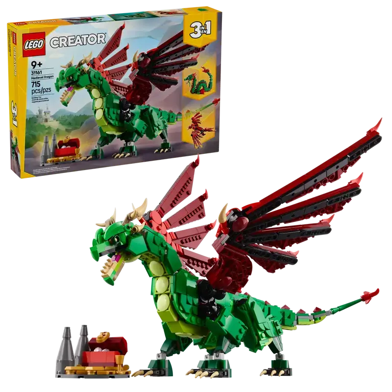 Lego Lego 31161 Creator - Le dragon médiéval