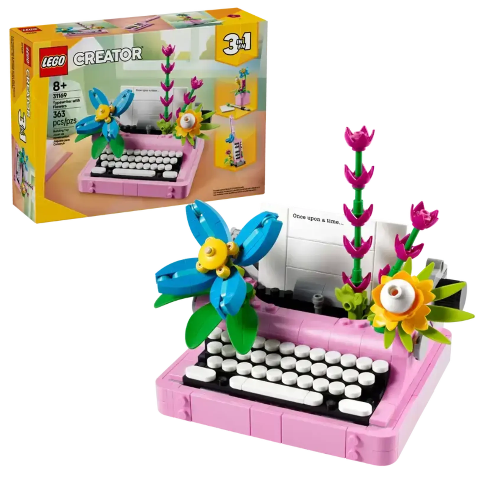 Lego Lego 31169 Creator - La machine à écrire avec des fleurs