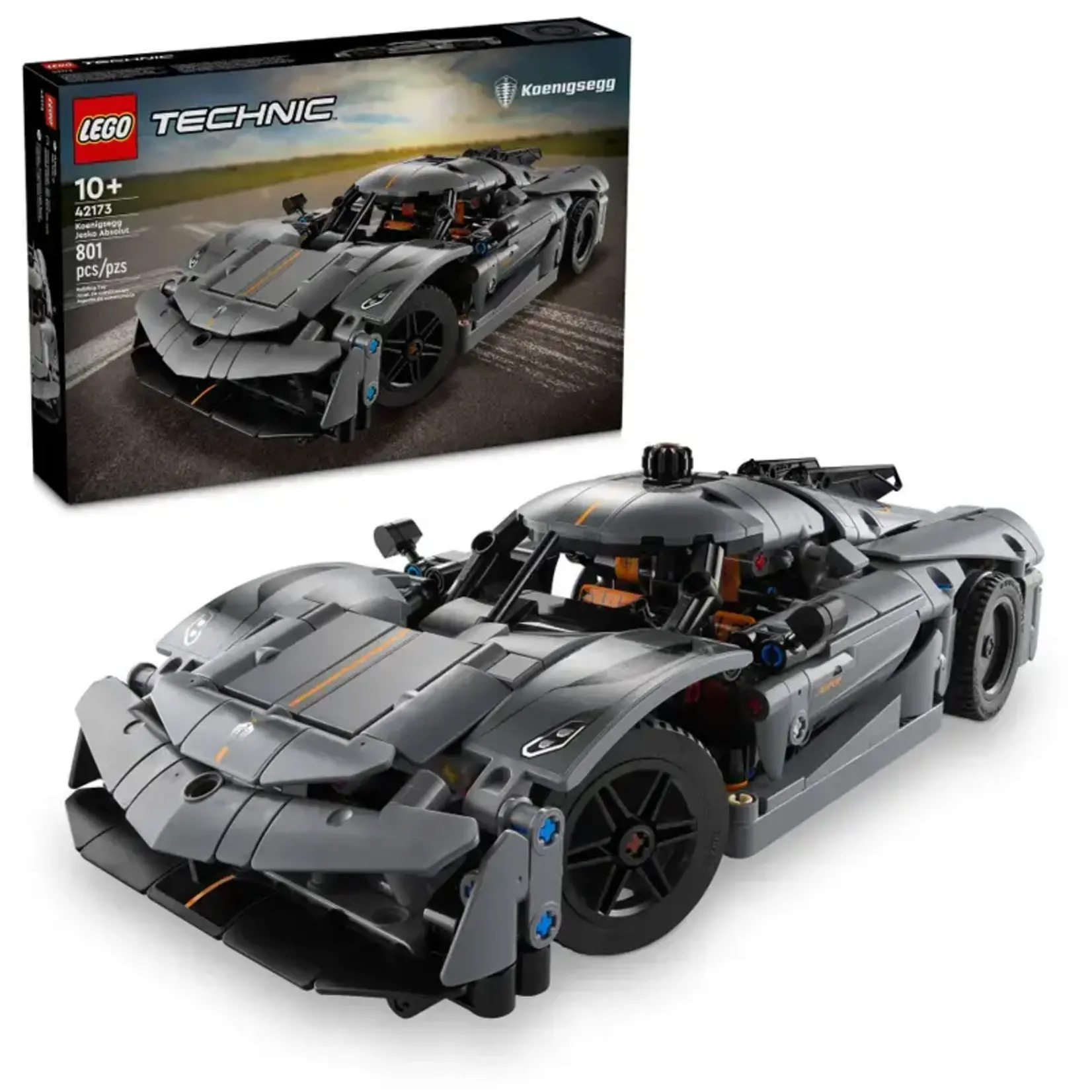 Lego Lego 42173 Technic - L’hypervoiture Koenigsegg Jesko Absolut grise