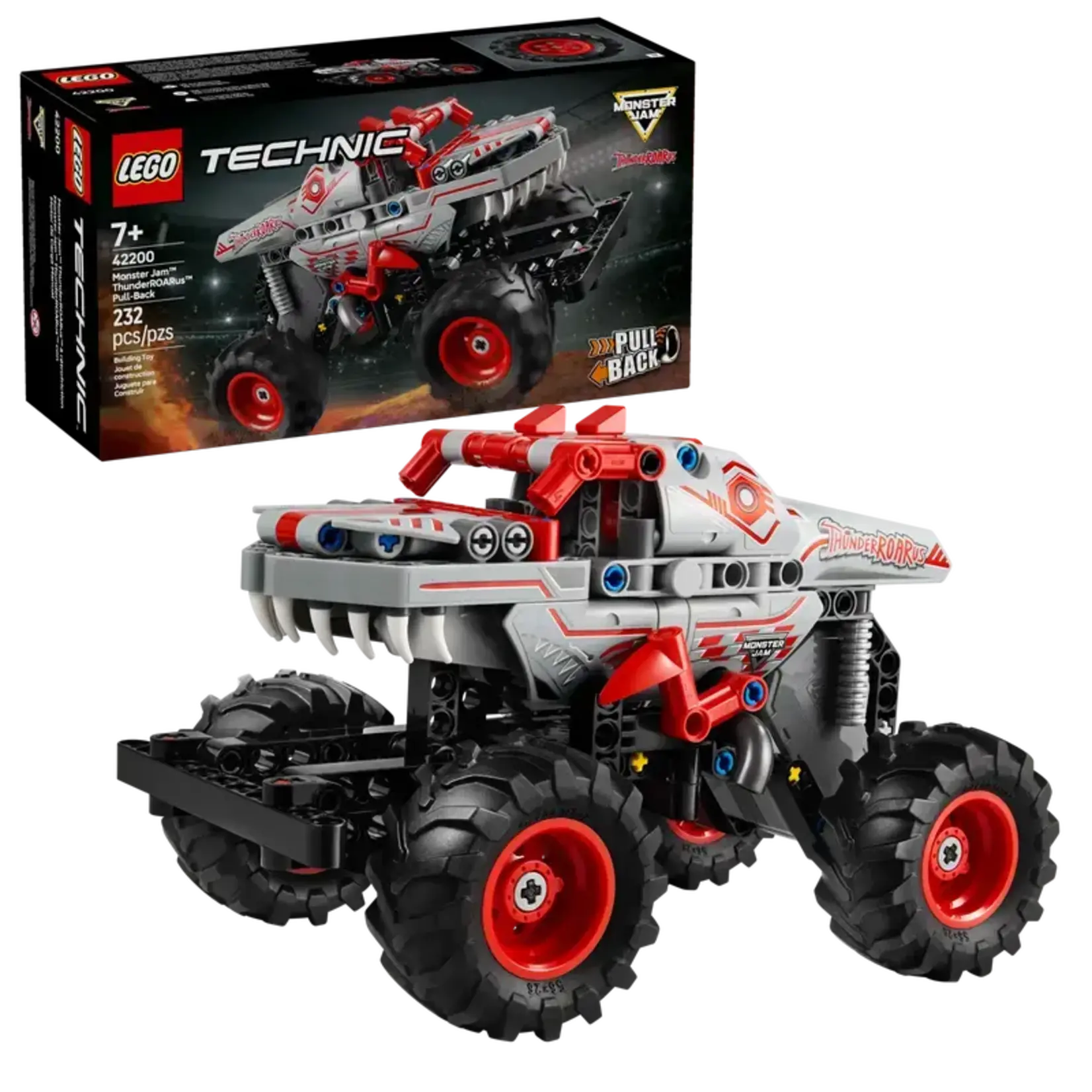 Lego Lego 42200 Technic - Monster Jam™ ThunderROARus™ à rétrofriction