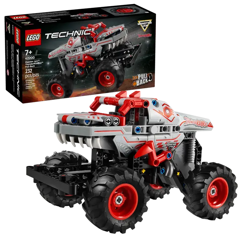 Lego Lego 42200 Technic - Monster Jam™ ThunderROARus™ à rétrofriction