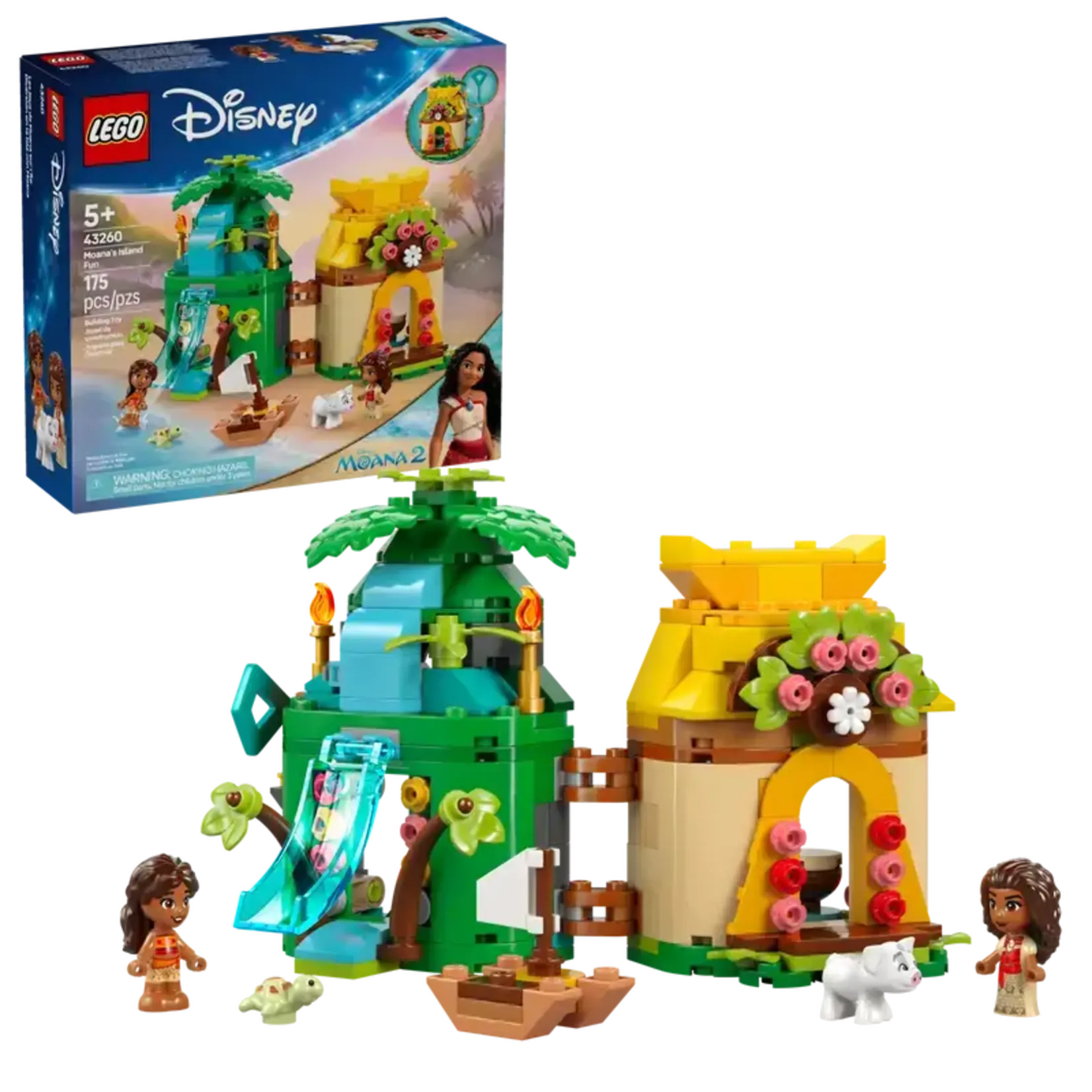 Lego Lego 43260 Disney - Les jeux de Moana sur l’île