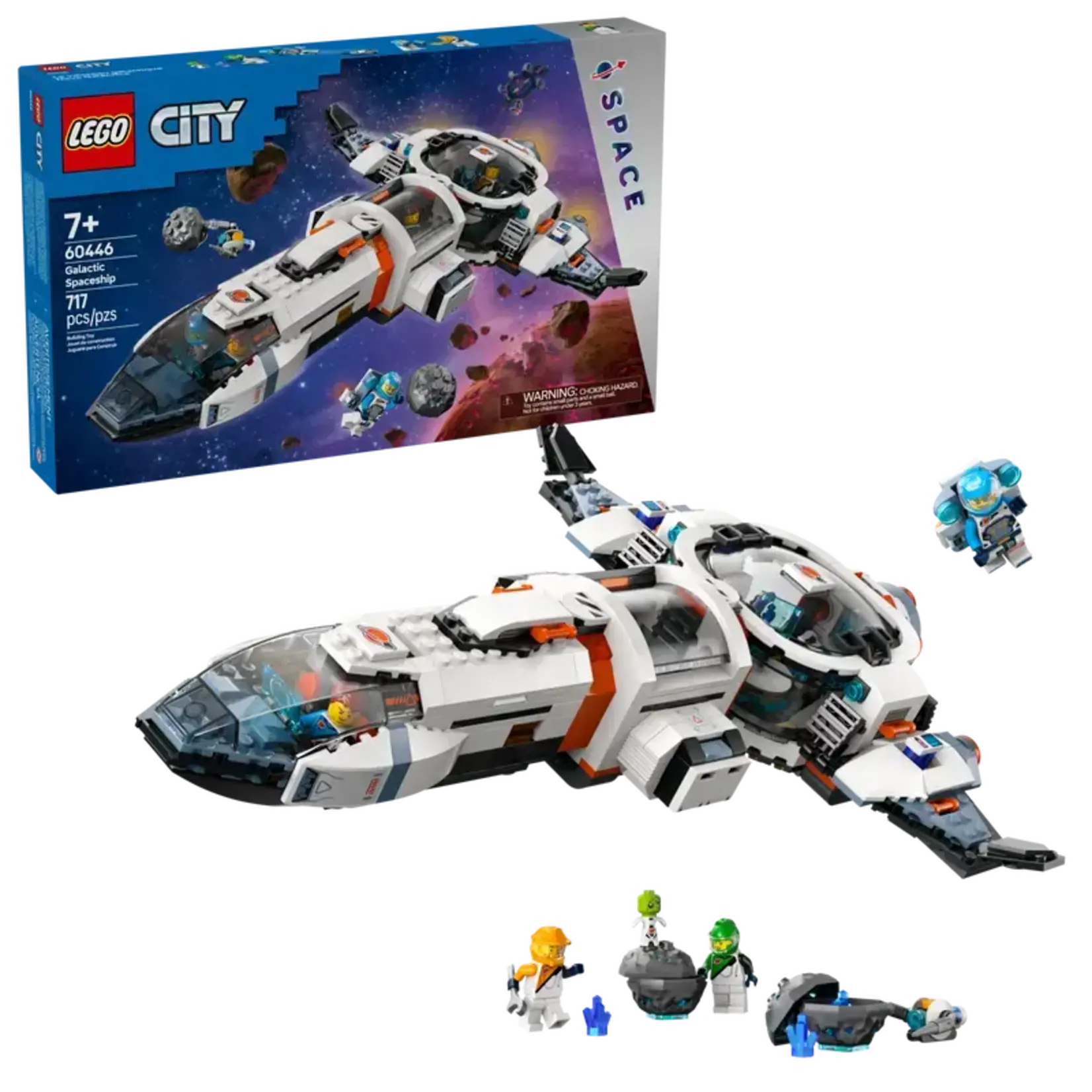 Lego Lego 60446 City - Le vaisseau galactique modulaire